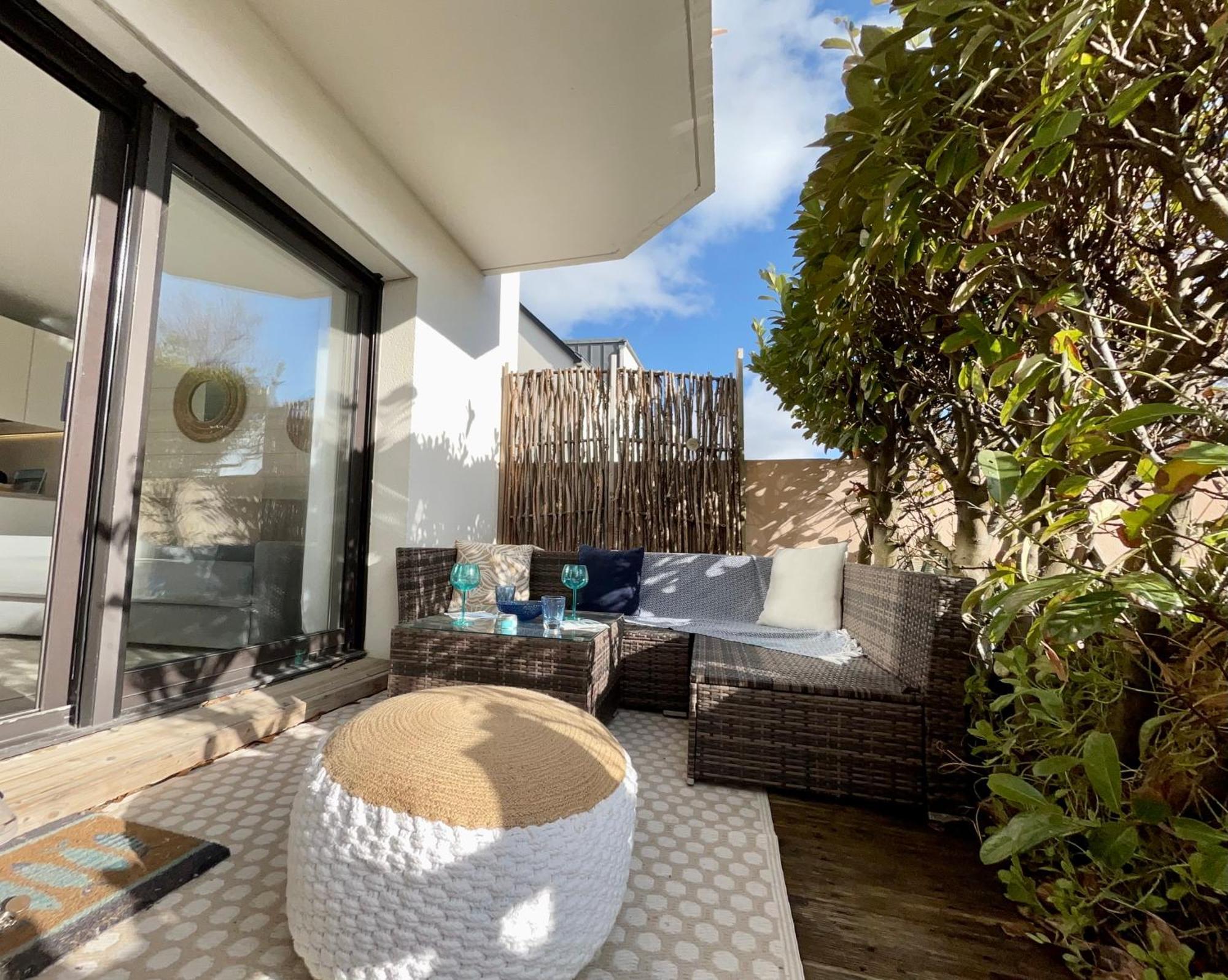 Le Nid Douillet, Studio Avec Terrasse Et Parking A 400M Des Plages Larmor-Plage Bagian luar foto